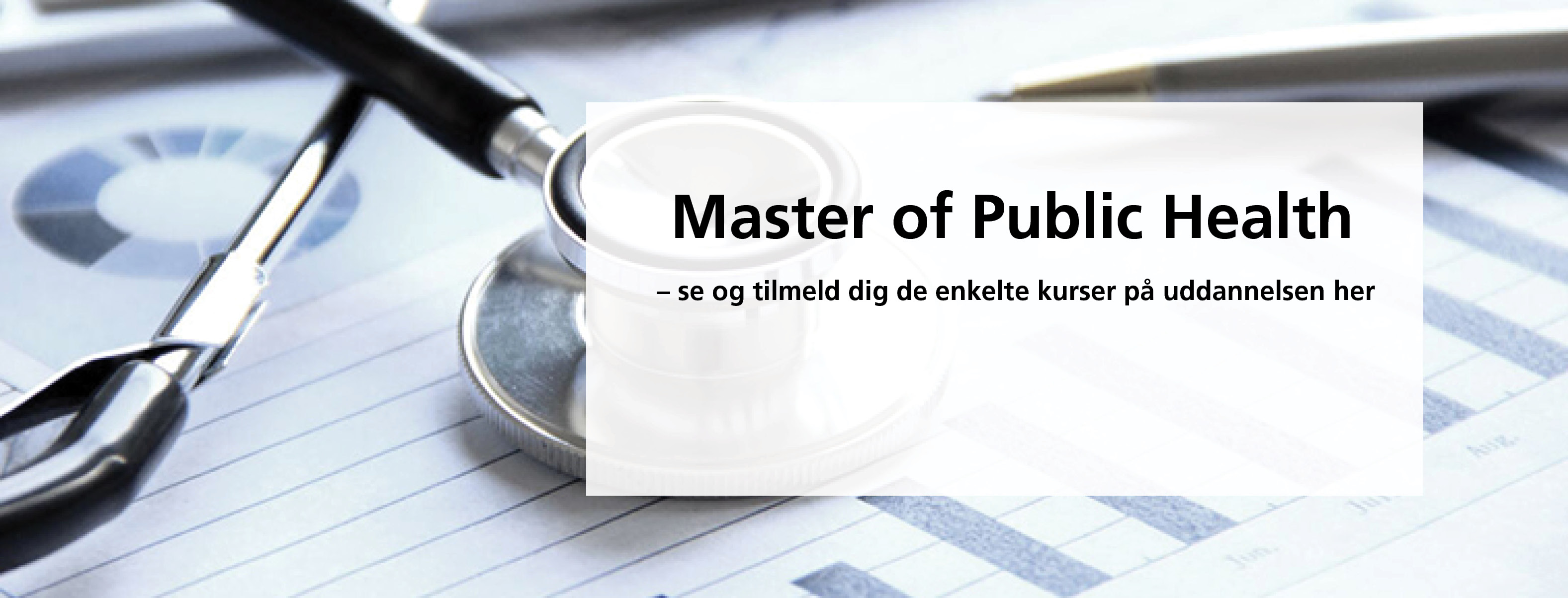 Kurser på Master of Public Health